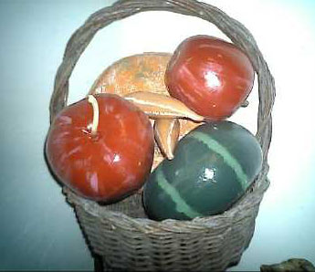 Autumn Basket with Gourds