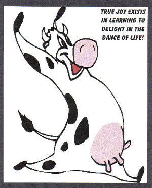 Wall Decor - Dancing Life of a Cow