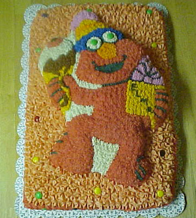 Elmo Cake