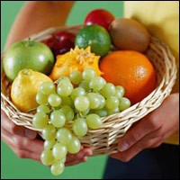 photo of fruit basket