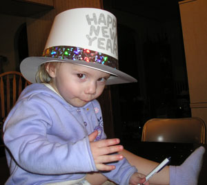 Joely on New Years
