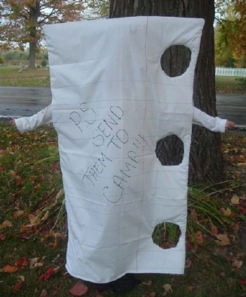 Letter to Grandma Costume