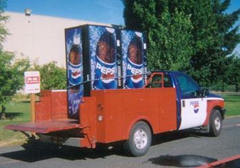 Pepsi Leaving the School