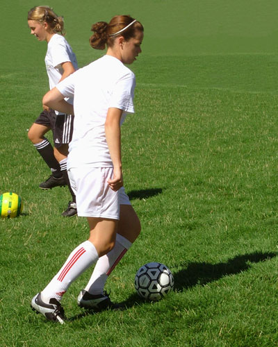 Girl Soccer Player