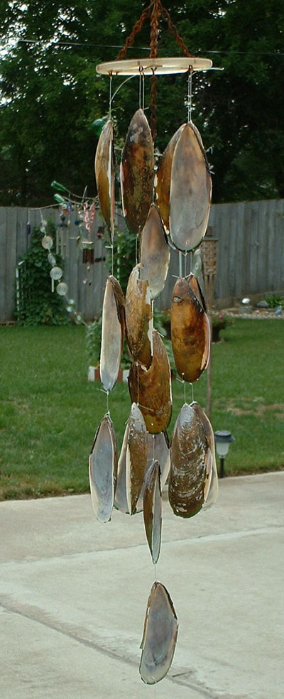 Sea Shell Wind Chimes Thriftyfun Archive Craft Project Sea Shell Wind Chime