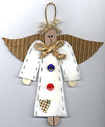 Easy Angel & Snowman Ornaments