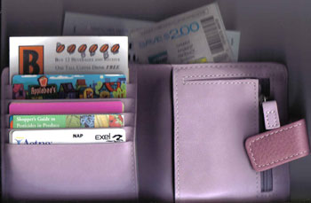 Coupon and Rewards Card Wallet