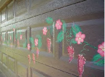 Garage Door Mural