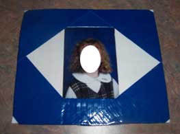 Duct Tape Picture Frame