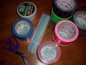 duct tape rose