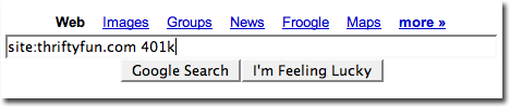 Search Sites Using Google