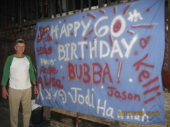 A Birthday Greeting Sheet