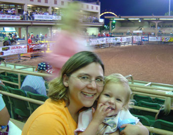 Rebecca at the Rodeo