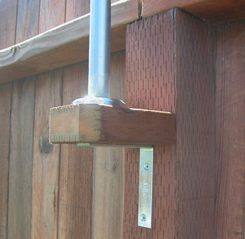 Solar Lights on Fence