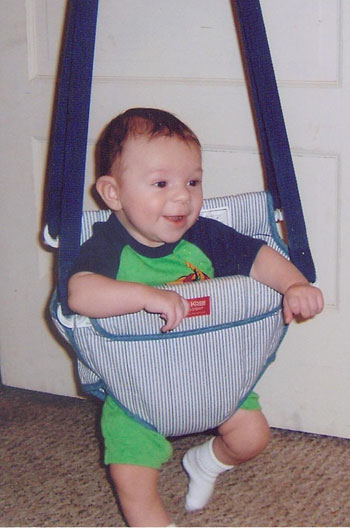 William James in his Johnny Jump Up