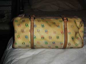 Nicotine Stains on a Purse
