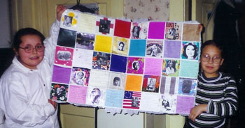 Famous Women Paper Quilt