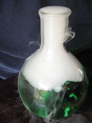 Creepy Bubbling Flask