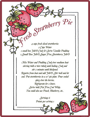 Fresh Strawberry Pie