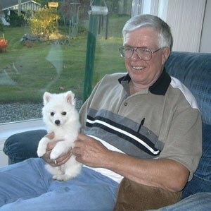 Sparky - Miniature American Eskimo
