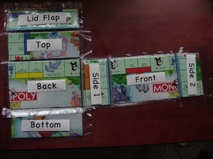 Board Game Purse Instructions