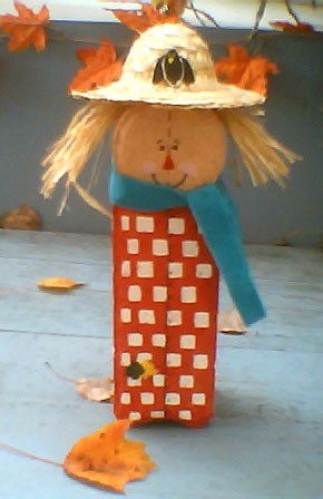 Patio Paver Scarecrow