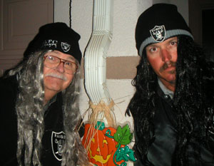 Raider Fan Halloween Costumes