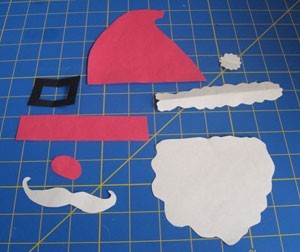 Paper Bag Santa Puppet
