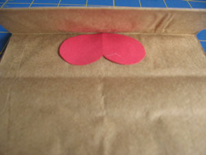 Paper Bag Santa Puppet