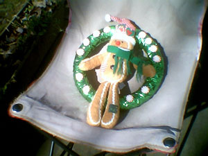 Gingerbread Man Wreath
