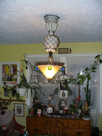 Chandelier from a Table Lamp