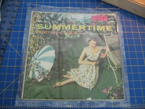 Record Album Cover Shoulder Bag Instructions