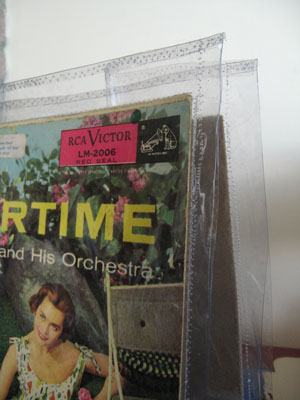 Record Album Cover Shoulder Bag Instructions