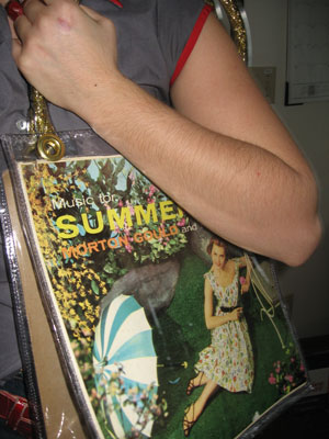 Record Album Shoulder Bag