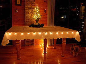 Decorating Your Table With Lights