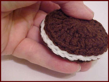 Crochet Oreo Cookies