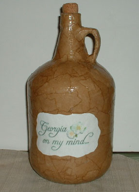 Decoupage Jug