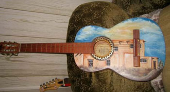 Painted Guitar