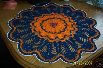 Chicago Bears Doily