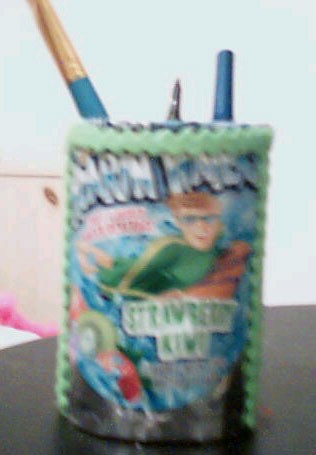 Juice Pouch Storage Cans