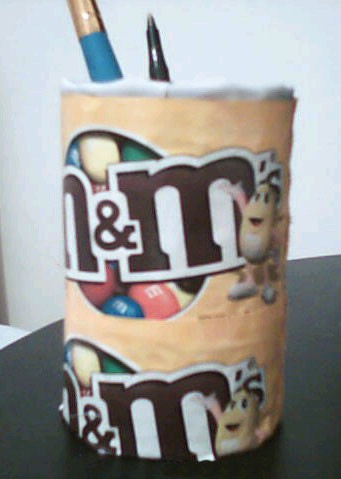 Storage Cans with Candy and Juice Pouches
