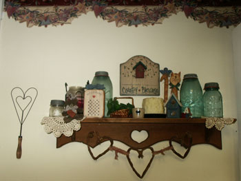Country Knick Knack Shelf