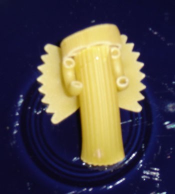Macaroni (Pasta) Angel Instructions