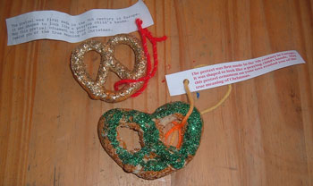 Pretzel Ornaments