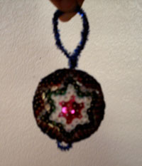 Sequined Ornament