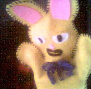 Felt Bunny Puppet