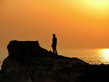 Sundown as a Backdrop