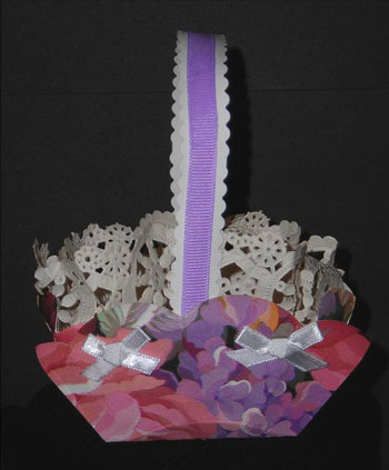 Paper Plate Basket
