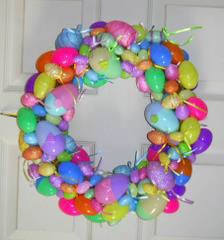 Easter Egg Wreath