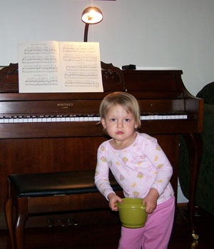 Gracie and the Piano